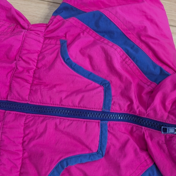 Vintage Oshkosh Hot Pink One Piece Snowsuit - Picture 5 of 5